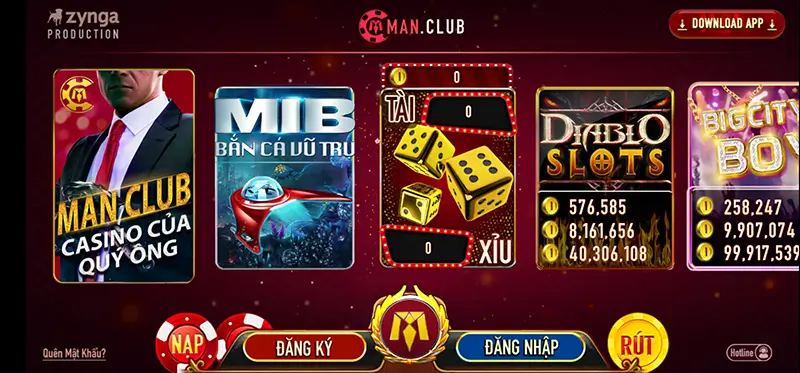 Trang chủ ManClub đẹp sắc nét