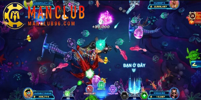 Tựa game bắn cá ManClub luôn hấp dẫn bet thủ khám phá thử sức