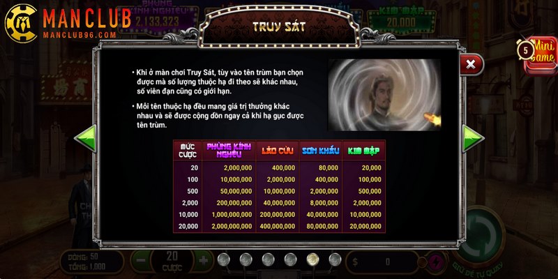 Tiền thưởng jackpot luôn phụ thuộc vào mức cược ban đầu